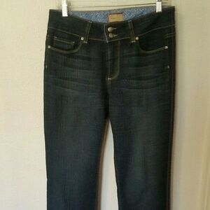 PAIGE H.H. Boot jeans NWOT Dark Wash Size 31 B4